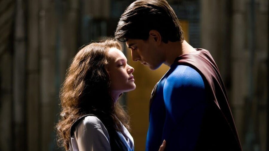 Kate Bosworth en Brandon Rout in Superman Returns