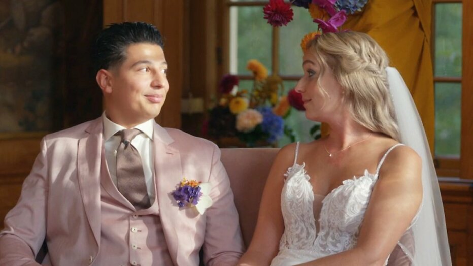 Joey en Svea in Married at First Sight Joey en Svea in Married at First Sight