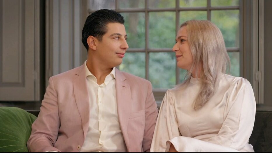 Joey en Svea uit Married at First Sight 2025