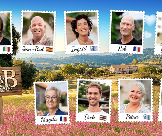 Dit zijn de kandidaten van B&B Vol Liefde 2025