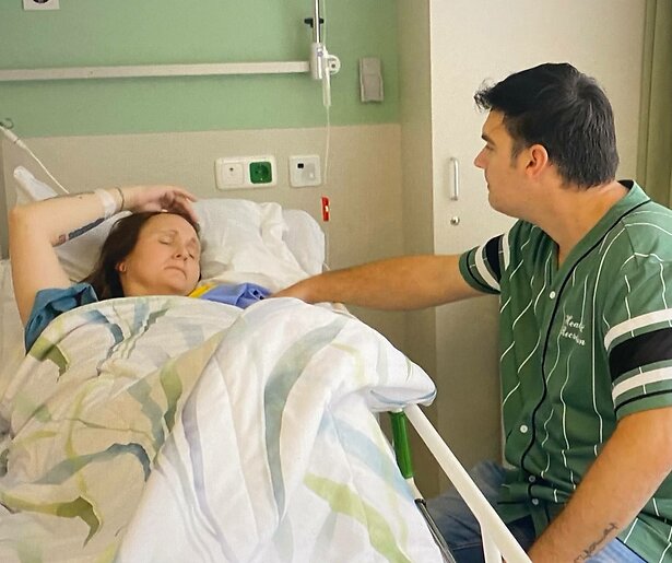 Kijkers leven mee met operatie zwangere Priscilla Wildeman in Een Huis Vol