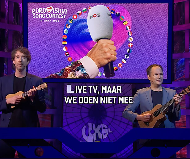 Even Tot Hier: speciaal 'ukulele-lied' over het Eurovisie Songfestival (video)