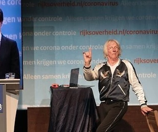 Verkiezingsconference van Freek de Jonge