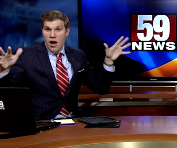 Youtube-hit: Amerikaanse nieuwslezer gebruikt Taylor Swift als warming-up