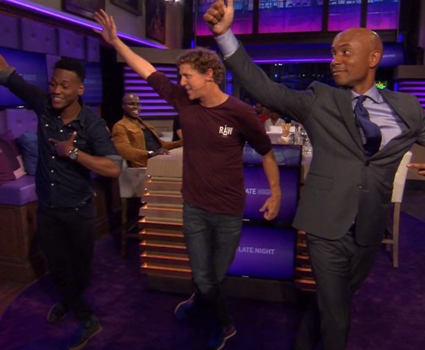 YouTube-hit: Jochem Myjer danst sterren van de hemel in RTL Late Night