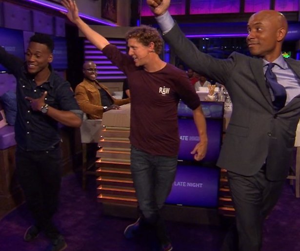 De meest spectaculaire YouTube-hits van 2015: Jochem Myjer danst sterren van de hemel in RTL Late Ni