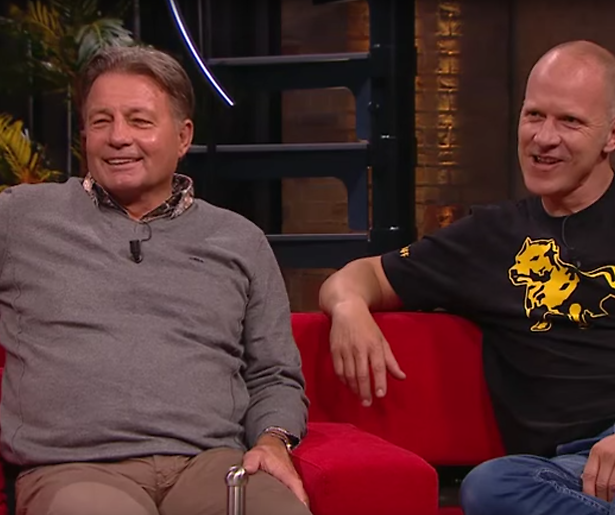 Videosnack: Frikandellenfittie tussen Rafael en Maxim in Studio France