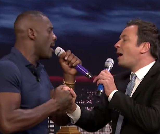 Videosnack: Zingen met Idris Elba en Jimmy Fallon