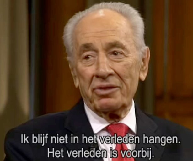 NPO past programmering aan na overlijden Shimon Peres