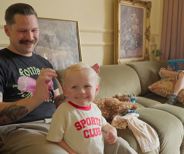 Simon Bal wil in Een Huis Vol met het hele gezin naar het voetbalstadion