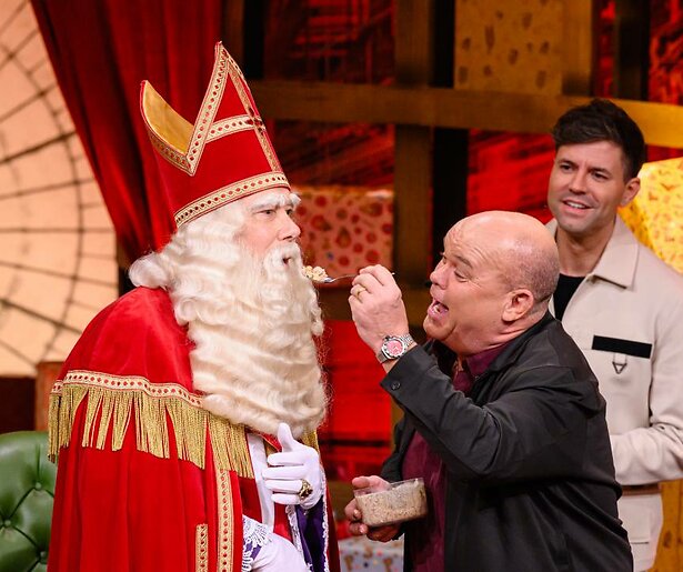 Sinterklaas en Paul de Leeuw zoeken publiek voor jaarlijkse tv-traditie