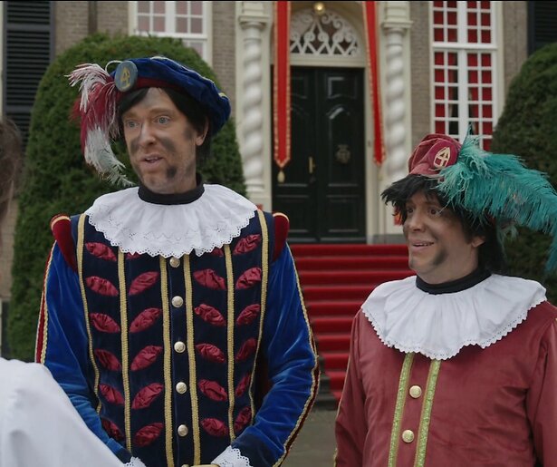 Gisteren in Het Sinterklaasjournaal: de Sint kan zelfs niet meer paardrijden