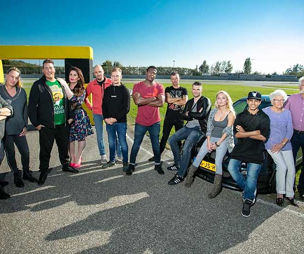 Bekende en onbekende Nederlanders in Slechtste Chauffeur van Nederland. 