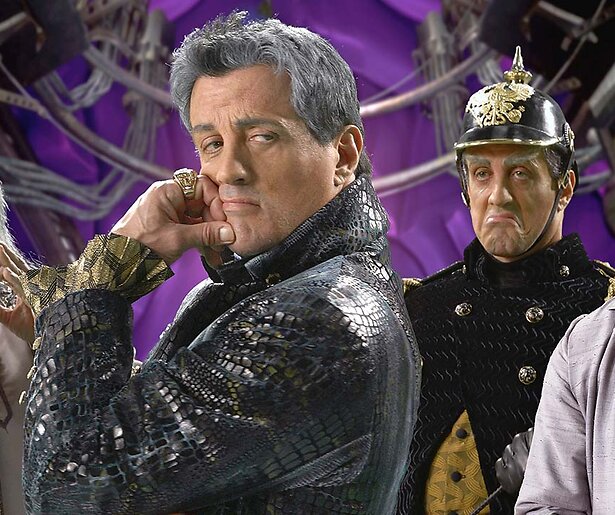 Sylvester Stallone neemt het op tegen kinderen in Spy Kids 3-D: Game Over