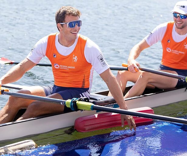 Stef Broenink en Melvin Twellaar gaan voor goud met de dubbeltwee tijdens de Olympische Spelen