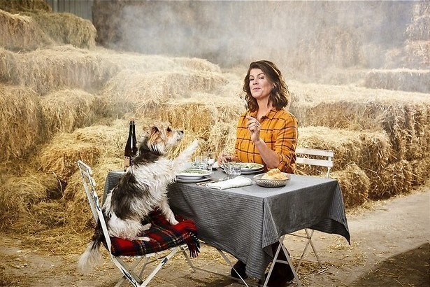 Yvette smult van eigen bodem