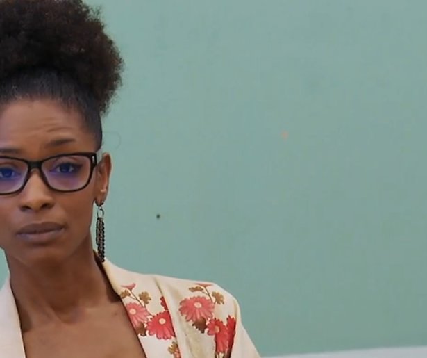 Kjeld Nuis en Sylvana Simons in Ranking the Stars