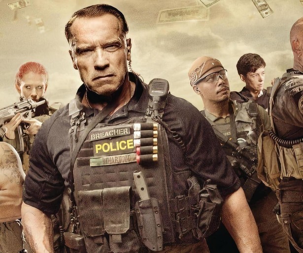 Arnold Schwarzenegger laat zich niet belazeren in Sabotage