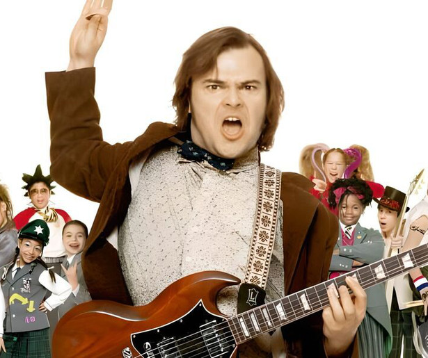 Jack Black rockt lekker de pan uit in School of Rock