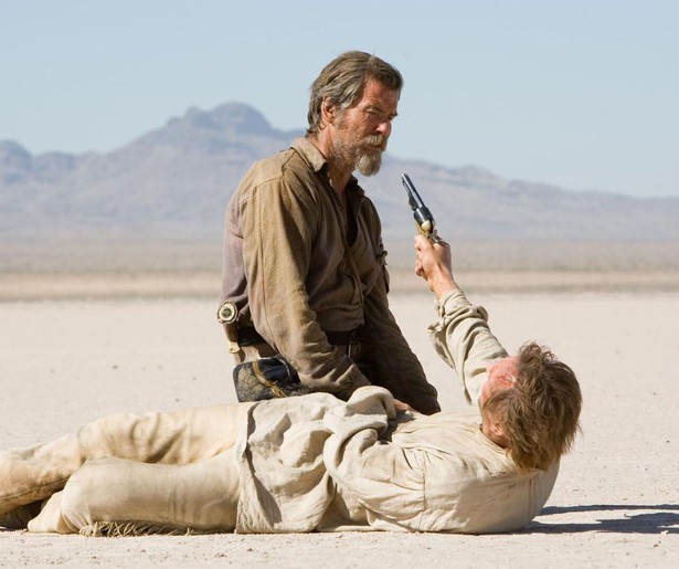 Liam Neeson heeft nog een appeltje te schillen met Pierce Brosnan in Seraphim Falls