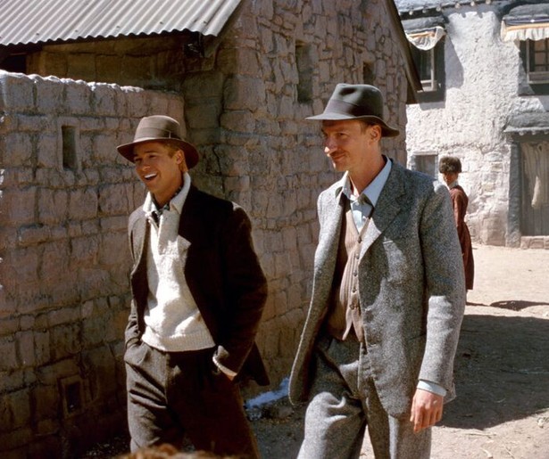 Brad Pitt beleeft een spirituele reis in Seven Years in Tibet