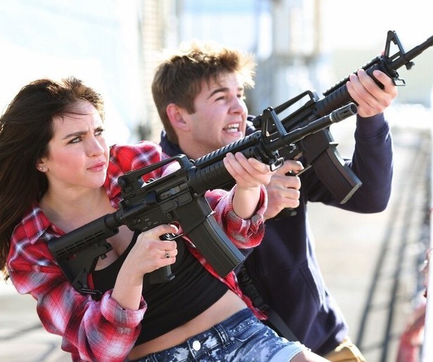 Haaienstorm over Washington in Sharknado 3: Oh Hell No!