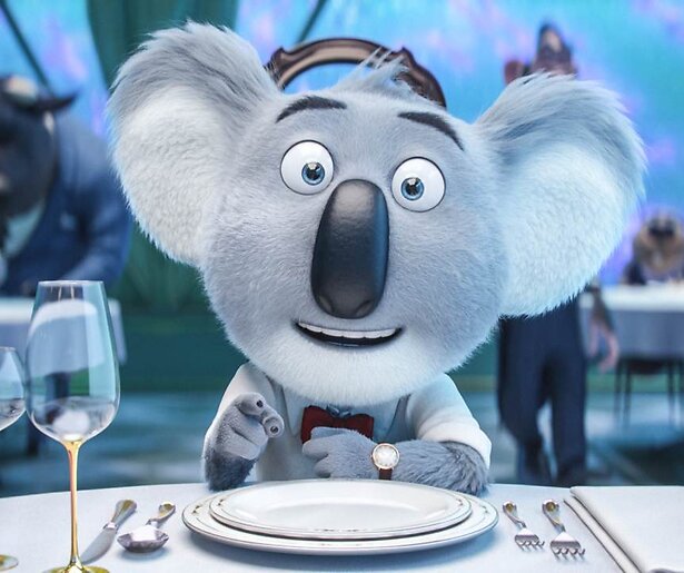 Matthew McConaughey als koala met een plan in Sing