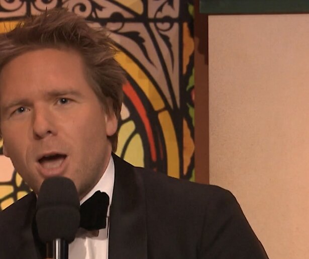 Sjoerd van Ramshorst gaat viral met dansje in Met het Mes op Tafel