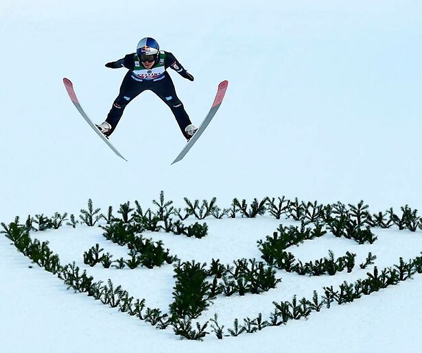 Evert ten Napel doet ook in 2026 verslag van het schansspringen in Garmisch-Partenkirchen