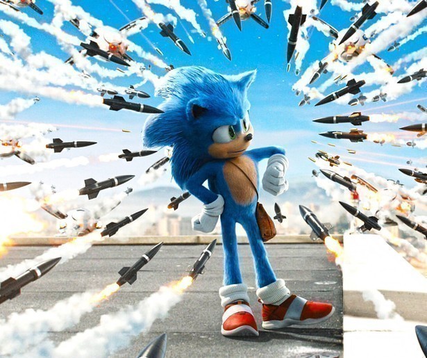 Jim Carrey tegen de egel in Sonic the Hedgehog