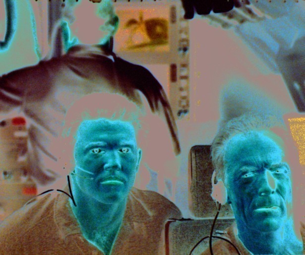 Clint Eastwood als hoogbejaarde astronaut in Space Cowboys