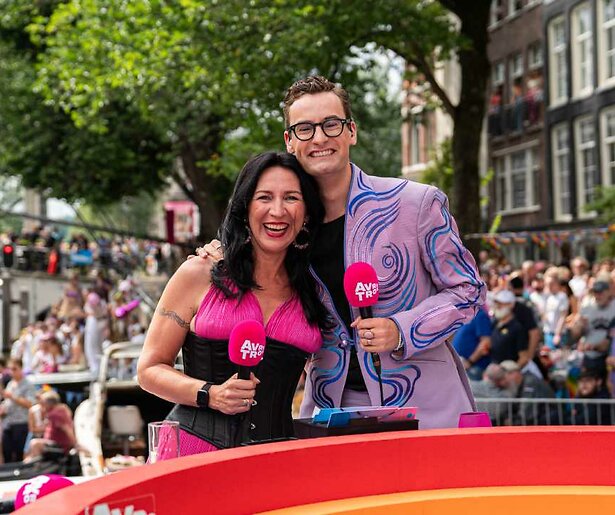 Splinter Chabot doet verslag van de Canal Parade 2025