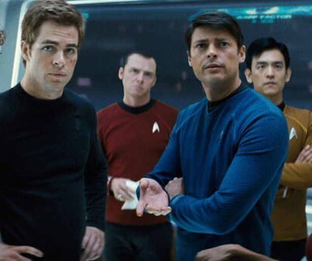 Chris Pine in de ruimte