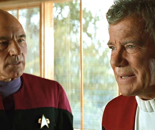 Patrick Stewart neemt het stokje over in Star Trek: Generations