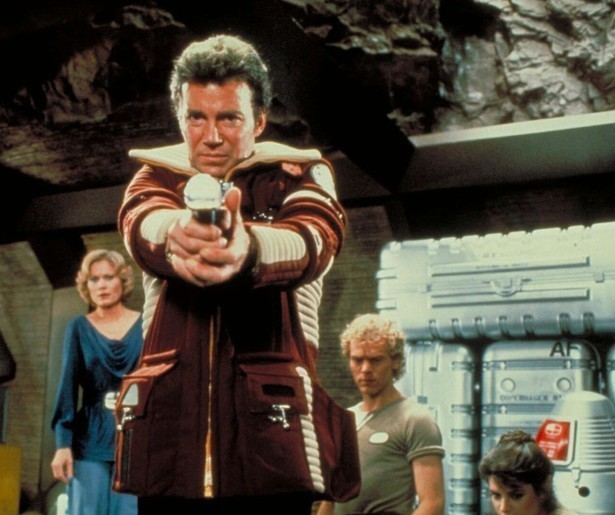De oude vijand van William Shatner duikt op in Star Trek II: The Wrath of Khan