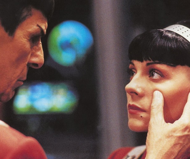 De Klingons zijn in Star Trek VI genoodzaakt vrede te sluiten met de Federatie