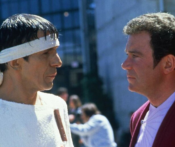 William Shatner gaat terug naar huis in Star Trek IV: The Voyage Home