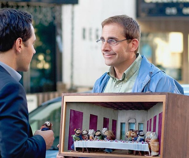 Is Steve Carell wel echt een idioot in Dinner for Schmucks?