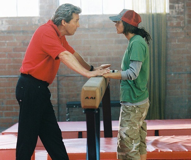 Jeff Bridges traint een rebelse turnster