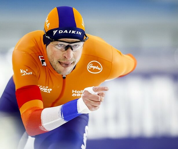 Titanenstrijd met Sven Kramer op 5000 meter in Peking