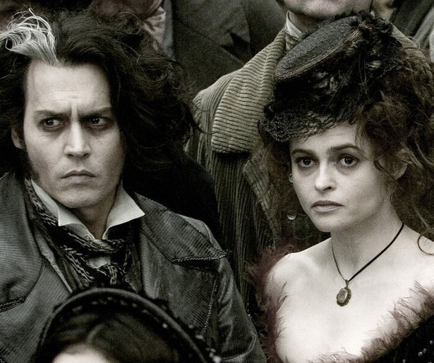 Johnny Depp is een moordlustige kapper in Sweeney Todd