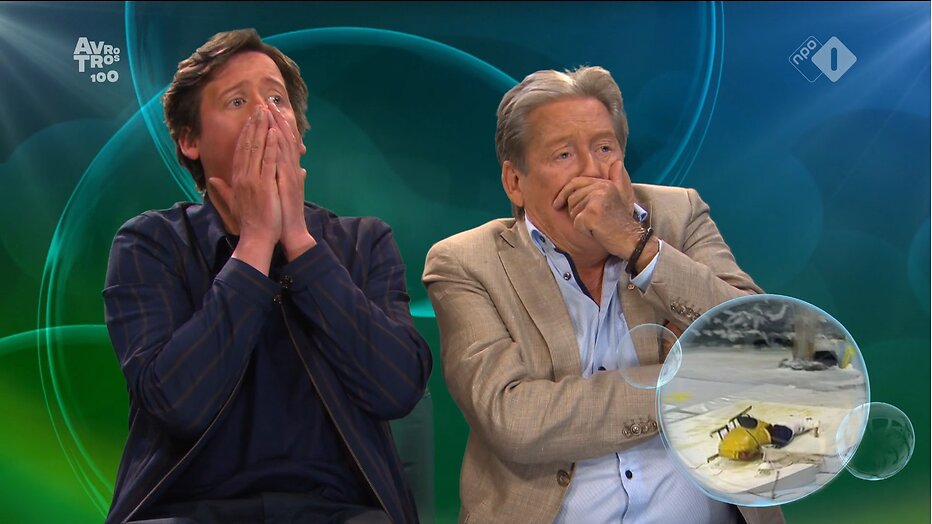 Hans en Steven Kazàn genoten van oude beelden