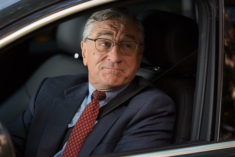 Robert De Niro als senior stagiair Robert De Niro als senior stagiair
