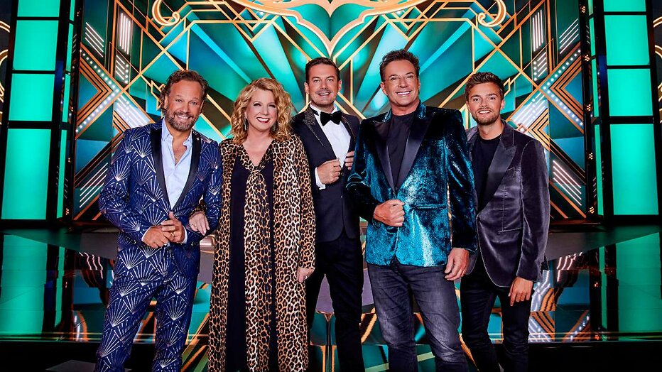 Carlo Boszhard, Loretta Schrijver, Ruben Nicolai, Gerard Joling & Buddy Vedder Carlo Boszhard, Loretta Schrijver, Ruben Nicolai, Gerard Joling & Buddy Vedder