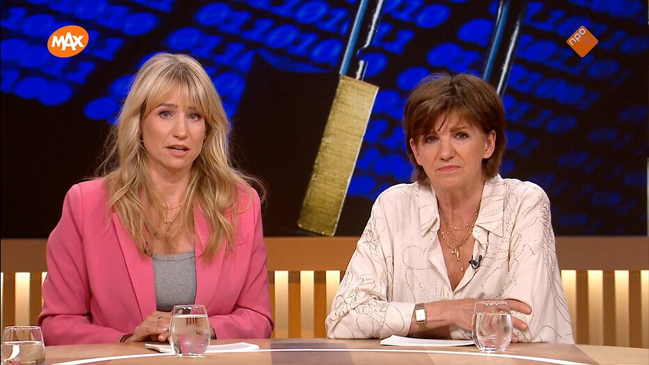 Dionne Stax en Martine van Os presenteerden de laatste van het seizoen