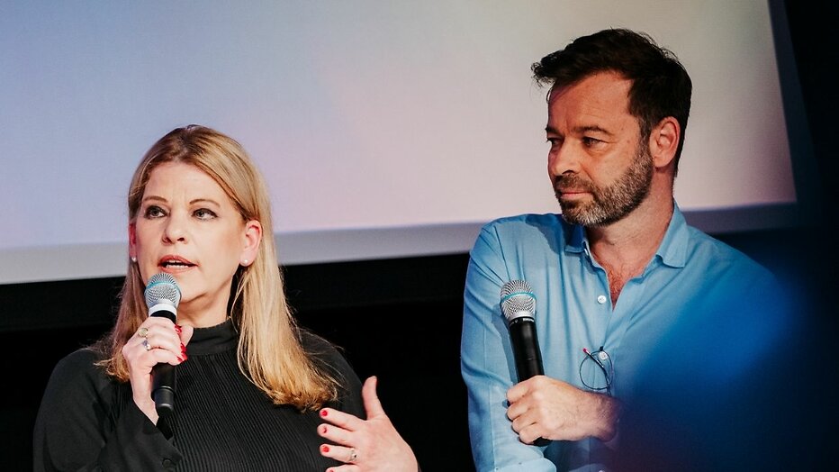 Tina Nijkamp en Peter van der Vorst