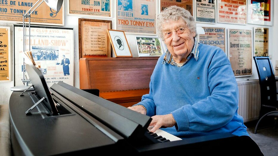 De componist en muzikant Tonny Eyk.