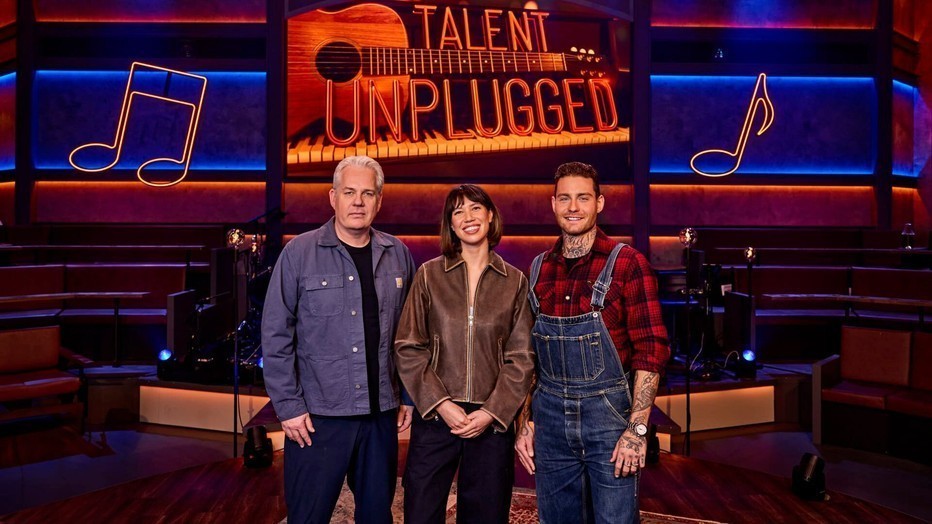 Thomas Acda, Meau en Douwe Bob voor Talent Unplugged Thomas Acda, Meau en Douwe Bob voor Talent Unplugged