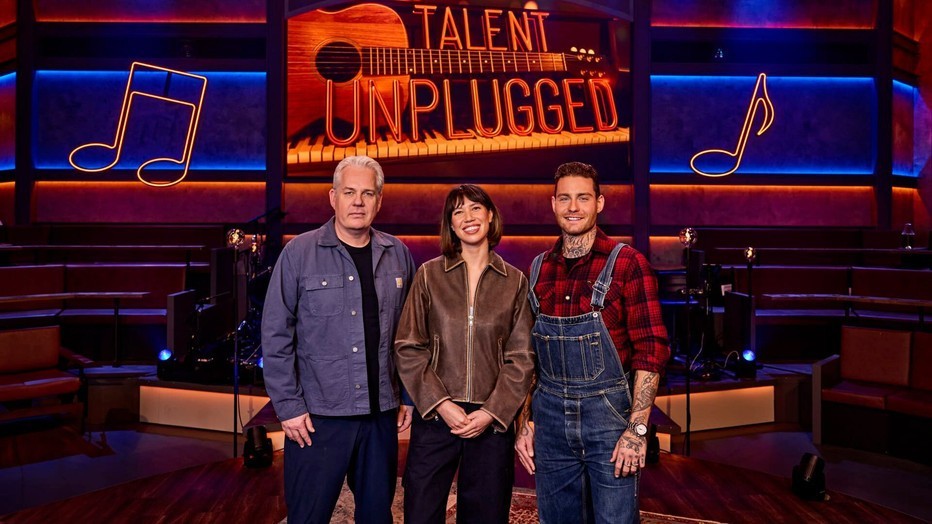 Thomas Acda, Meau en Douwe Bob voor Talent Unplugged Thomas Acda, Meau en Douwe Bob voor Talent Unplugged