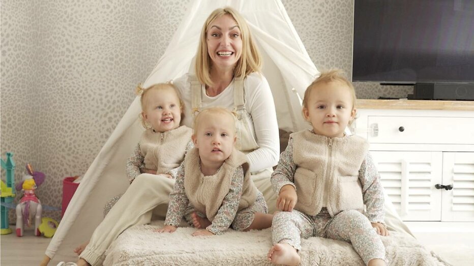 Tatiana met haar dochters